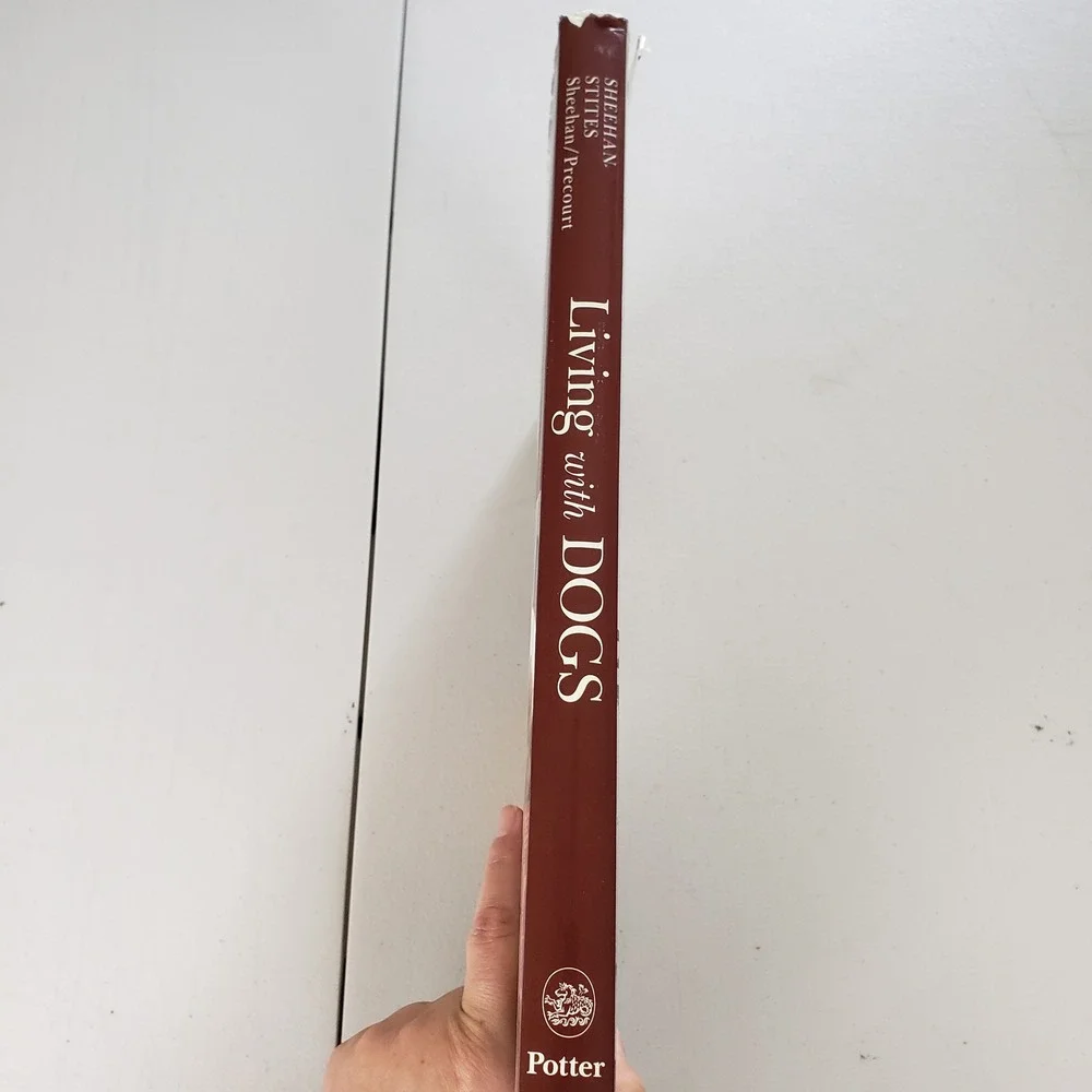 Living with Dogs Laurence Sheehan Hardcover 1st Ed 1999 Dog Photography Book